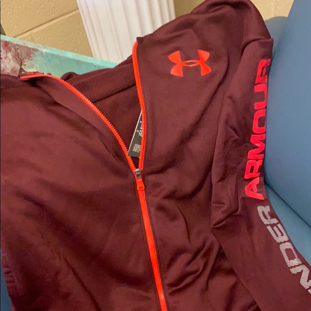 Boys under armour jacket